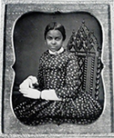 antique portrait of African-American woman