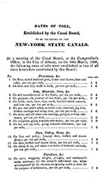 Canal Regulations, March 1830, page 5