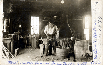 Postcard of Blacksmith