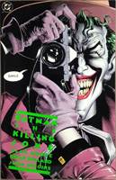 Cover of Batman: The Killing Joke, a 1988 graphic novel.