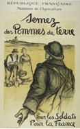 French WWI poster: Semez des pommes de terre