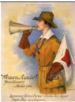 US WWI recruitment poster: Women Awake! Your Country Needs You