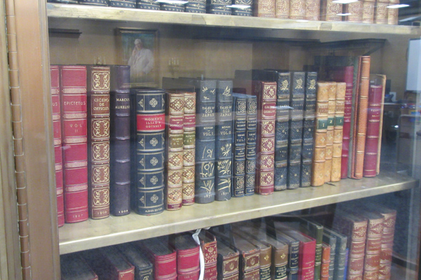 fine bindings on books in the Gotshall Collection