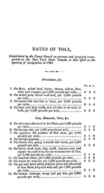 Canal Regulations, May 1850, page 109