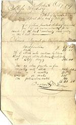 October 9, 1837 H.G. Root & Co. Receipt