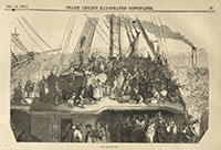 The Departure from Leslie's Illustrated Newspaper 1856
