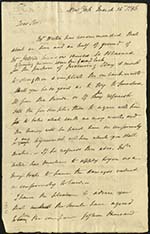 Letter from Philip Schuyler