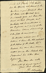 Letter from Philip Schuyler, page 2