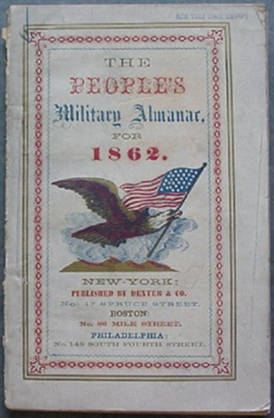 Cover of The People's Military Almanac for 1862