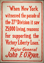 US WWI poster (general): When New York witnessed...