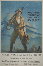 US WWI poster (general): And They Thought