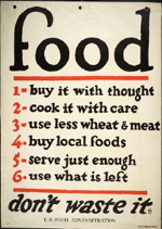 US WWI poster (general): Food 1- buy it