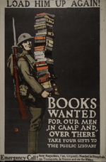 US WWI poster (general): Load Him Up Again!