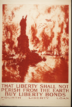 US WWI poster (general): That Liberty Shall Not Perish from the Earth