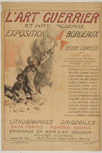 French WWI poster: L'art Guerrier et art moderne