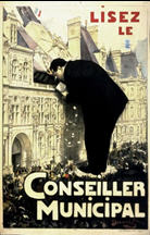 French WWI poster: Lisez le Conseiller Municipal