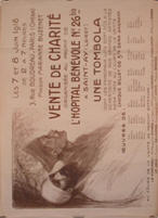 French WWI poster: Vente de Charité