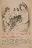 French WWI poster: Journée nationale/des orpelins