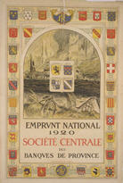 French WWI poster: Emprunt National 1920