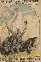 French WWI poster: Emprunt de la Liberation