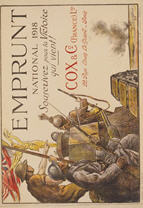 French WWI poster: Emprunt National 1918