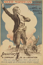 French WWI poster: Société Marseillaise de Crédit