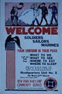 US WWI poster (general): Welcome Soldiers Sailors