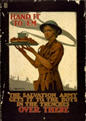US WWI poster (general): Hand It to 'Em