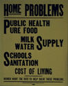 US WWI poster (general): Home Problems
