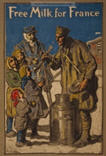 US WWI poster (general): Free Milk for France