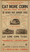 US WWI poster (general): Corn Saved the Pilgrims