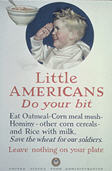 US WWI poster (general): Little Americans