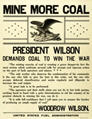 US WWI poster (general): Mine More Coal