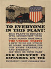 US WWI poster (general): To Everyone in