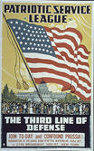 US WWI poster (general): Patriotic Service