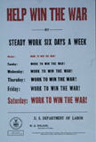 US WWI poster (general): Help Win the War