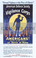 US WWI poster (general): Eternal Vigilance