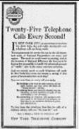 US WWI poster (general): Twenty-Five Telephone Calls