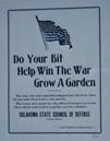 US WWI poster (general): Do Your Bit