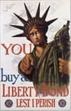 US WWI poster (general): You Buy a Liberty Bnd