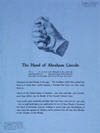 US WWI poster (general): The Hand of Abraham