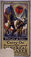 US WWI poster (general): Medical Science