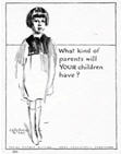 US WWI poster (general): What Kind of Parents