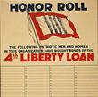 US WWI poster (general): Honor Roll