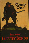 US WWI poster (general): Come On! Buy More