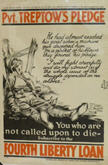 US WWI poster (general): Straight from the Trenches