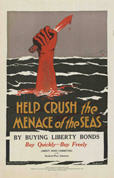 US WWI poster (general): Help Crush the Menace