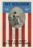 US WWI poster (general): My Soldier