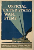 US WWI poster (general): Official US War Films