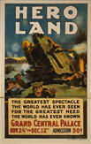 US WWI poster (general): Hero Land